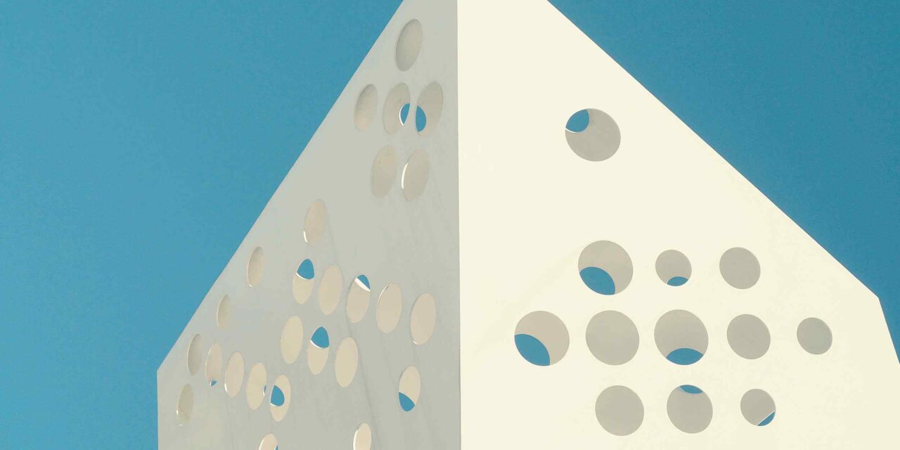 White building